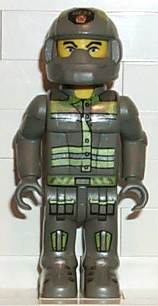LEGO Minifigure-Res-Q - Closed Faced Helmet-4 Juniors / Jack Stone-JS010-Creative Brick Builders